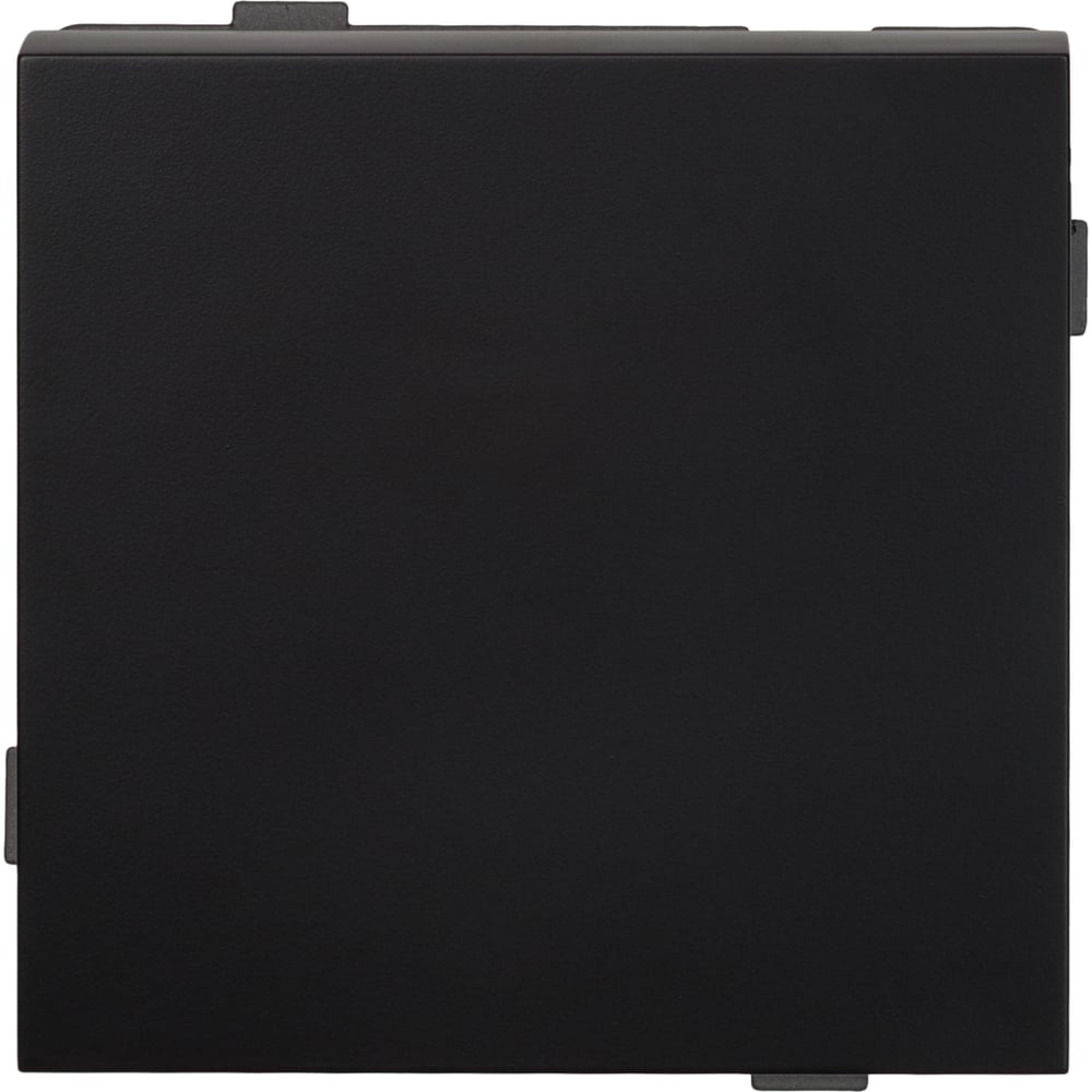 Изображение товара Одноклавишный проходной выключатель ALTECH ENCORE 1TSВ скрытого монтажа черный