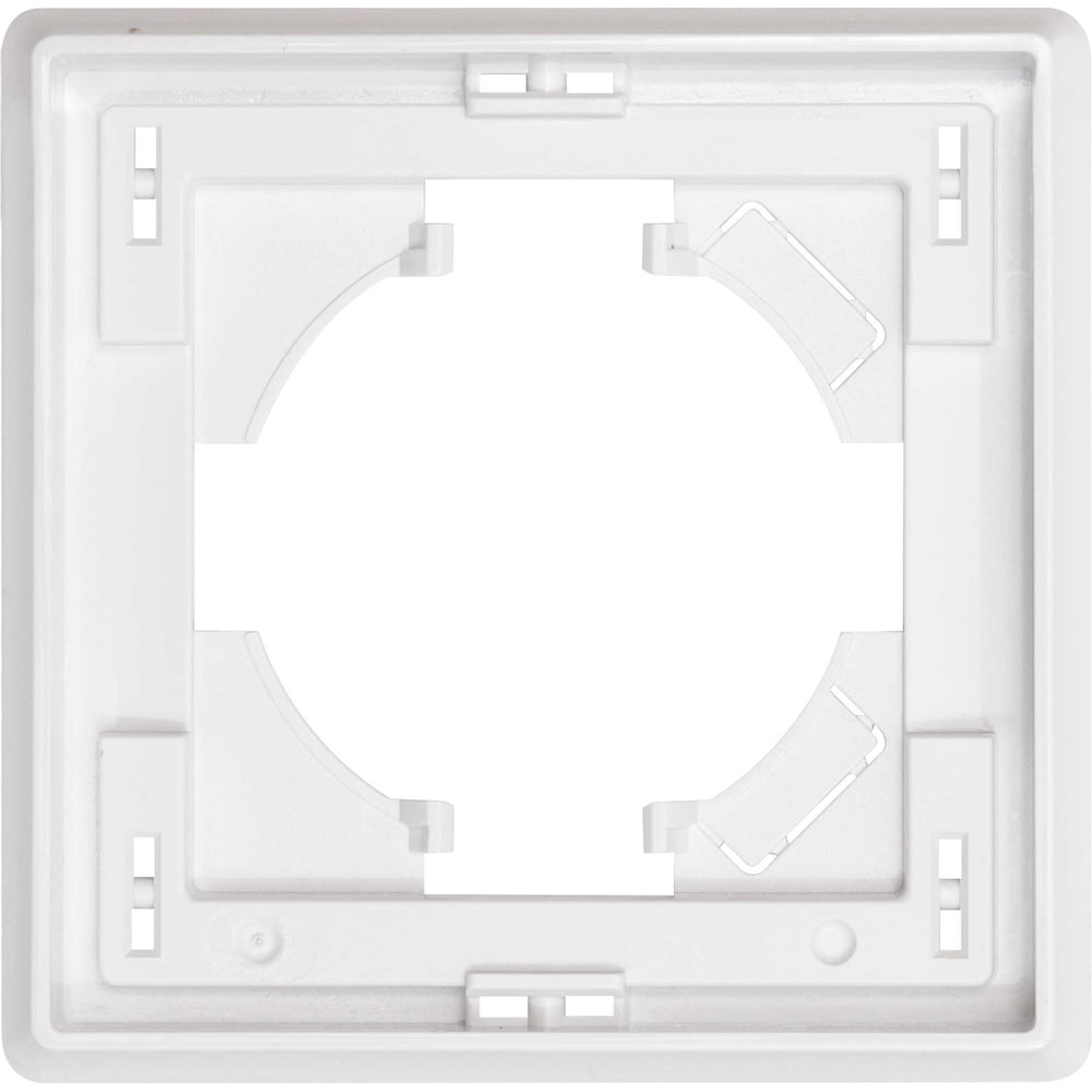 Изображение товара Одноместная рамка ALTECH ENCORE 1PW белая 07407