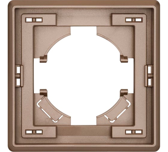 Изображение товара 1-местная рамка ALTECH ENCORE 1PY шампань 07417