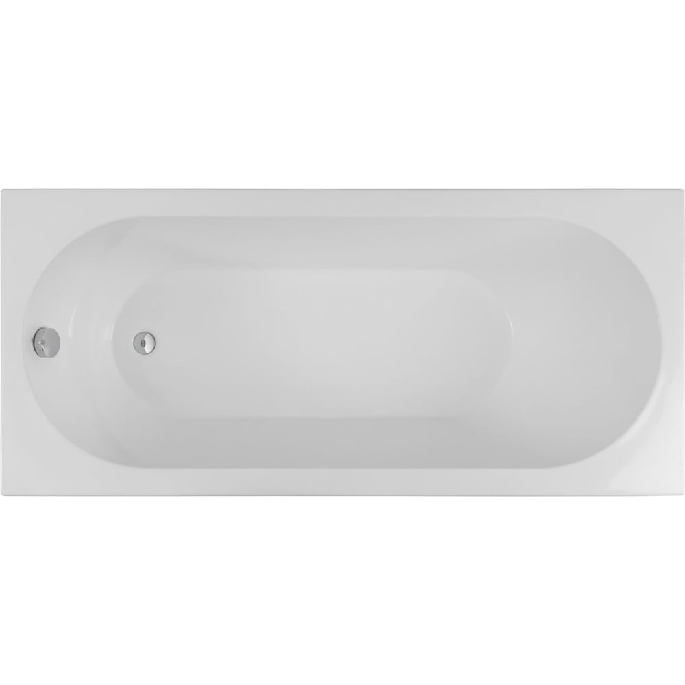 Изображение товара Акриловая ванна Aquanet NEXUS 180x80, современный дизайн, стеклянная шторка