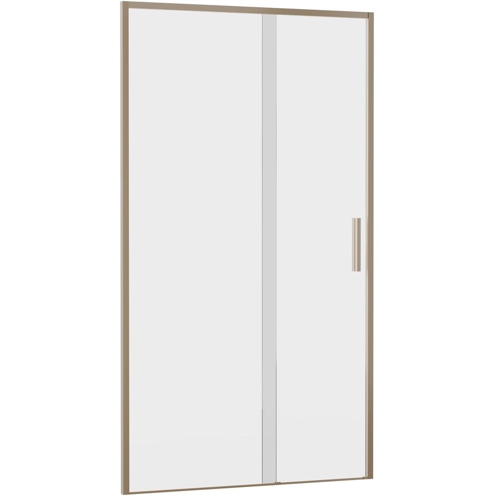 Изображение товара Дверь в нишу Aquanet AE65-N110-GBT Pleasure Evo 1100 мм золотой профиль