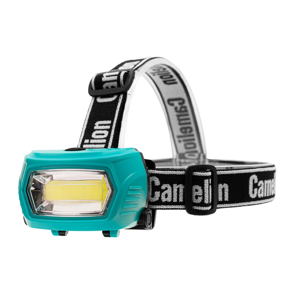 Изображение товара Фонарь налобный Camelion LED53410 с аккумулятором и 3 режимами