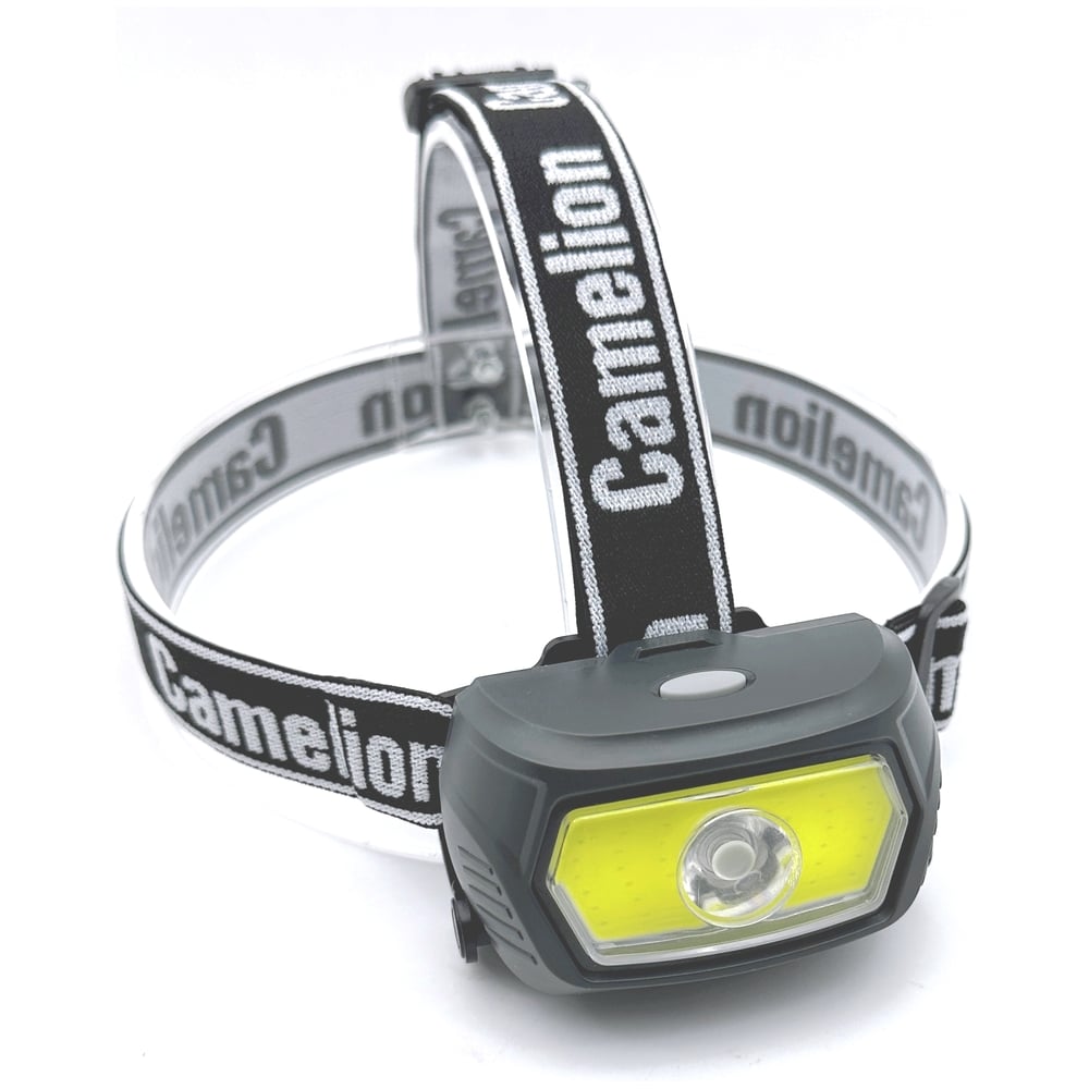 Изображение товара Фонарь налобный Camelion LED53412 с аккумулятором и USB-C
