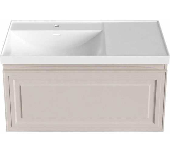 Изображение товара Тумба Aquanet Агата 110 1 ящик, цвет бежевый (345490) 00345490