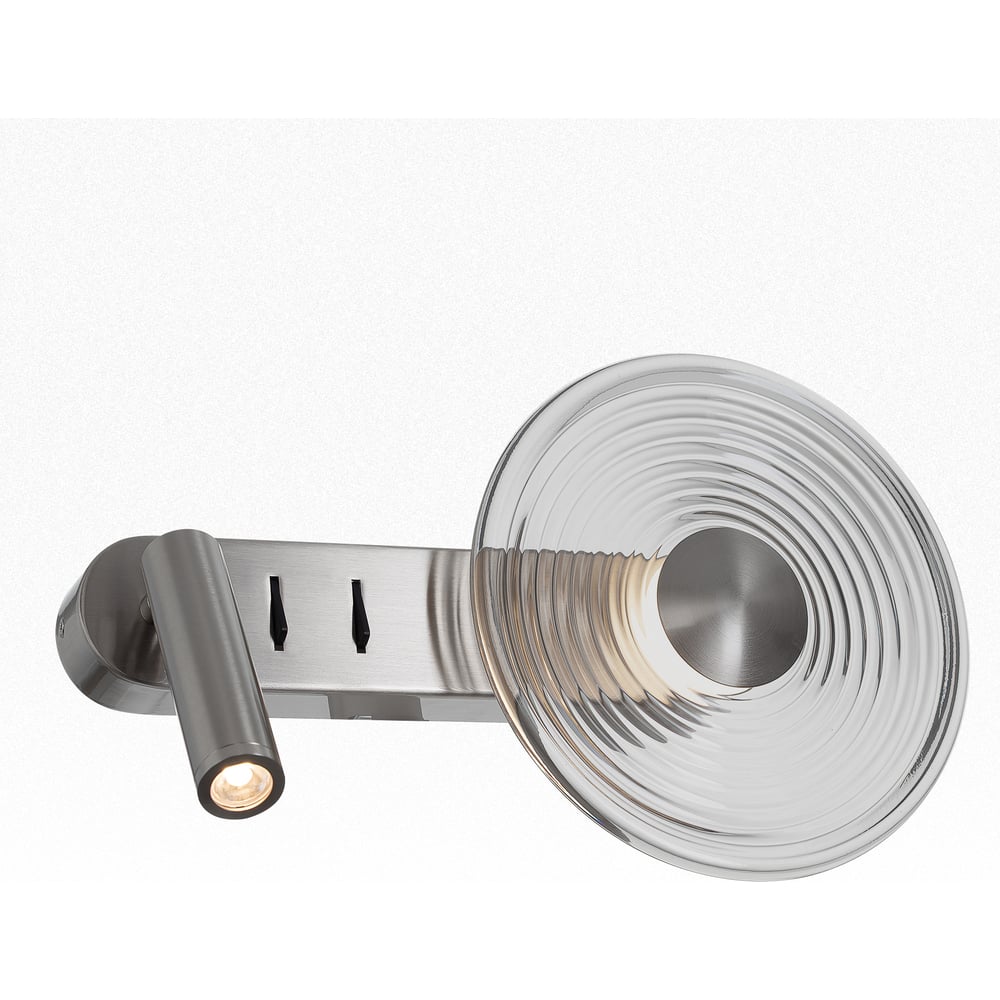 Изображение товара Бра светодиодное Citilux CORTA с двумя плафонами хром стиль неоклассика