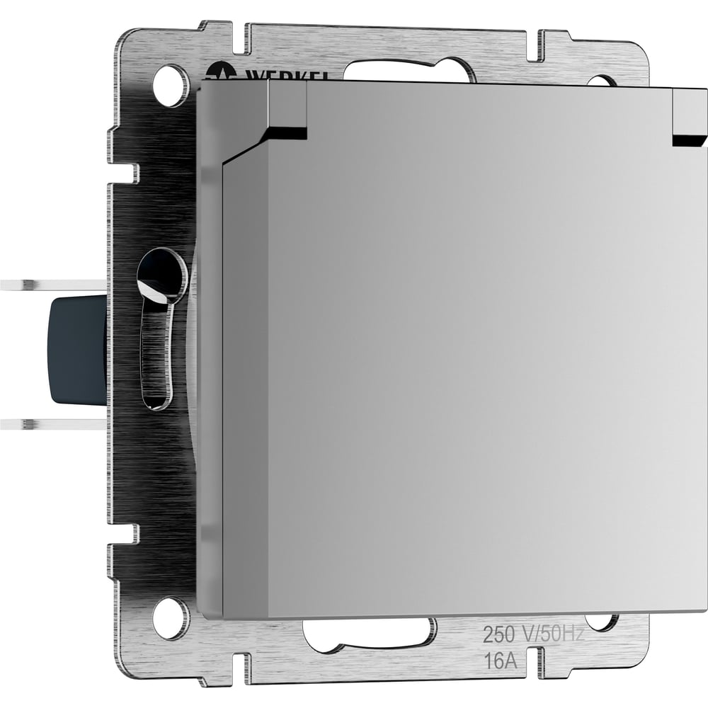 Изображение товара Влагозащищенная розетка Werkel N W1171206 с заземлением и крышкой