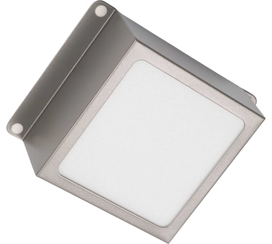 Изображение товара Светильник светодиодный Jazzway PPL 089/G OPAL 9Вт 3000K GREY IP40 89х89х40 панель встраиваемая для потолка Грильято "Домино" 5068988