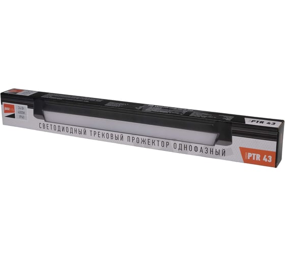 Изображение товара Трековый линейный светодиодный светильник Jazzway PTR 4324R 24Вт 4000K 120град. BL черный 470мм IP40 5068537