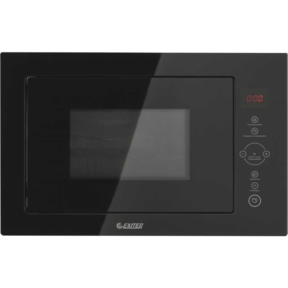 Изображение товара Встраиваемая микроволновая печь Exiteq EXM-106 black E60002 с функцией гриля