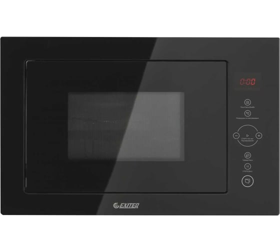 Изображение товара Микроволновая печь встраиваемая Exiteq EXM-106 black E60002