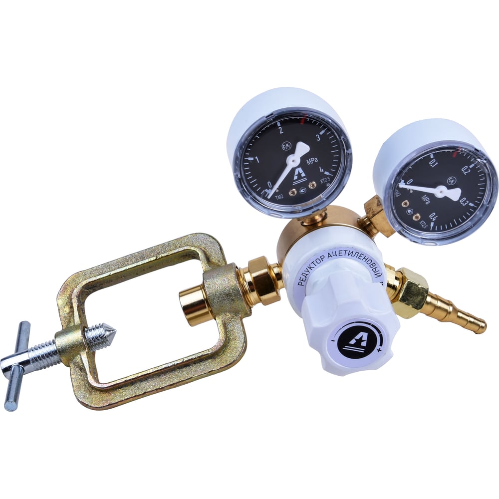 Изображение товара Редуктор ацетиленовый АВРОРА БАО-5 Мини Aluminum для баллонных систем