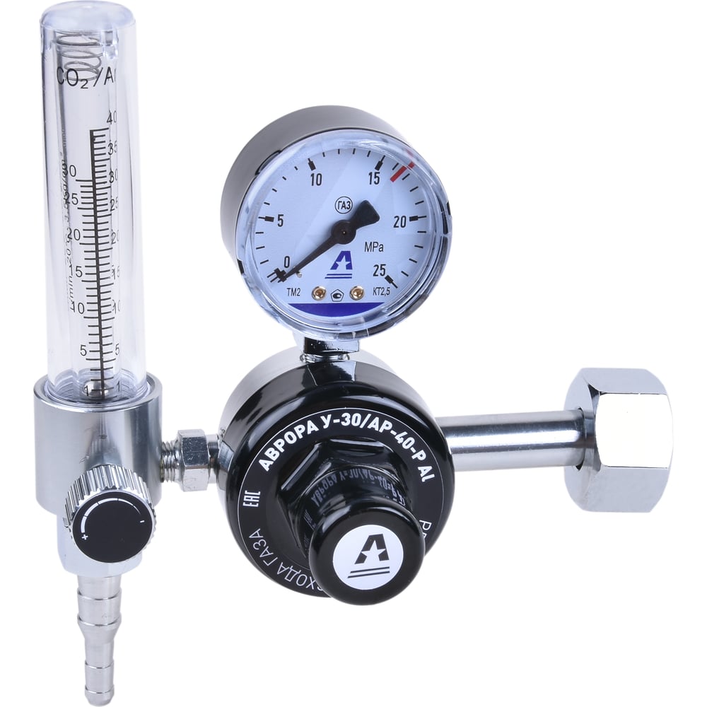 Изображение товара Регулятор расхода газа АВРОРА У-30/АР-40-Р Al 40400 профессиональный