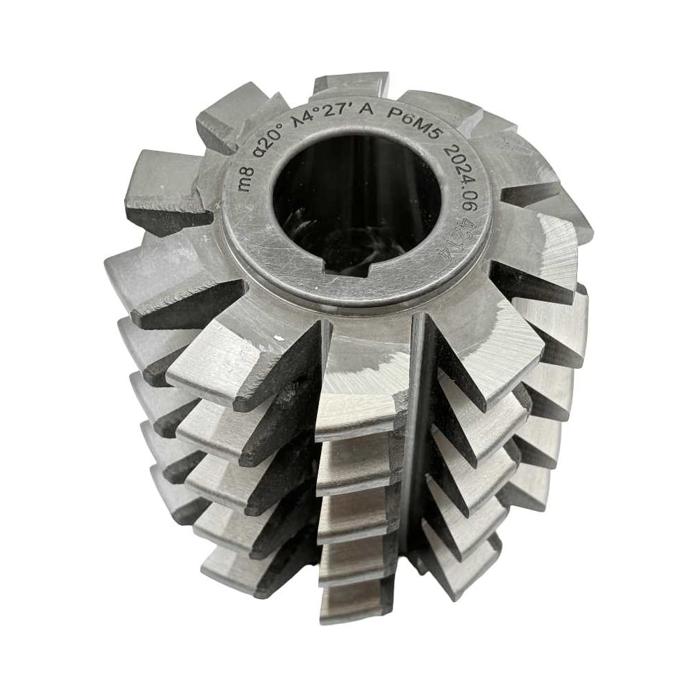 Изображение товара Черезая червячная фреза TORNERI M 8.0 125х132х40 мм для обработки металлов