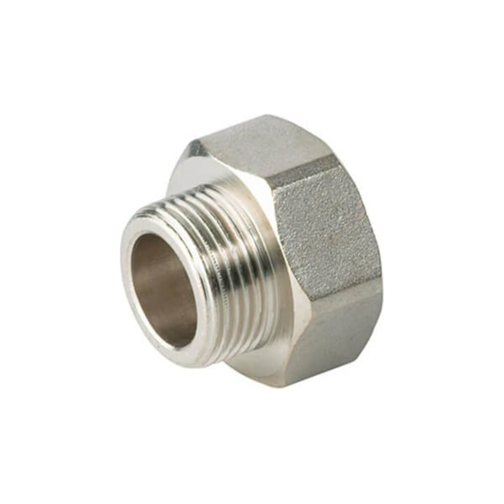 Изображение товара Переходник ООО ПКФ Сварком 1/2вн х 3/8нар 3 шт никелированная латунь