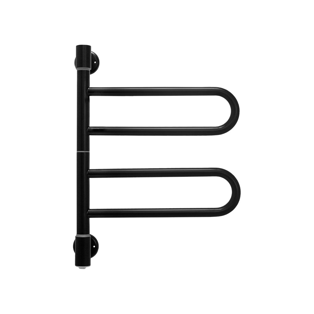 Изображение товара Полотенцесушитель ENERGY U chrome G2K RAL 9005 Чёрный матовый + ECO 2 Чёрный УТ-УТ-01208