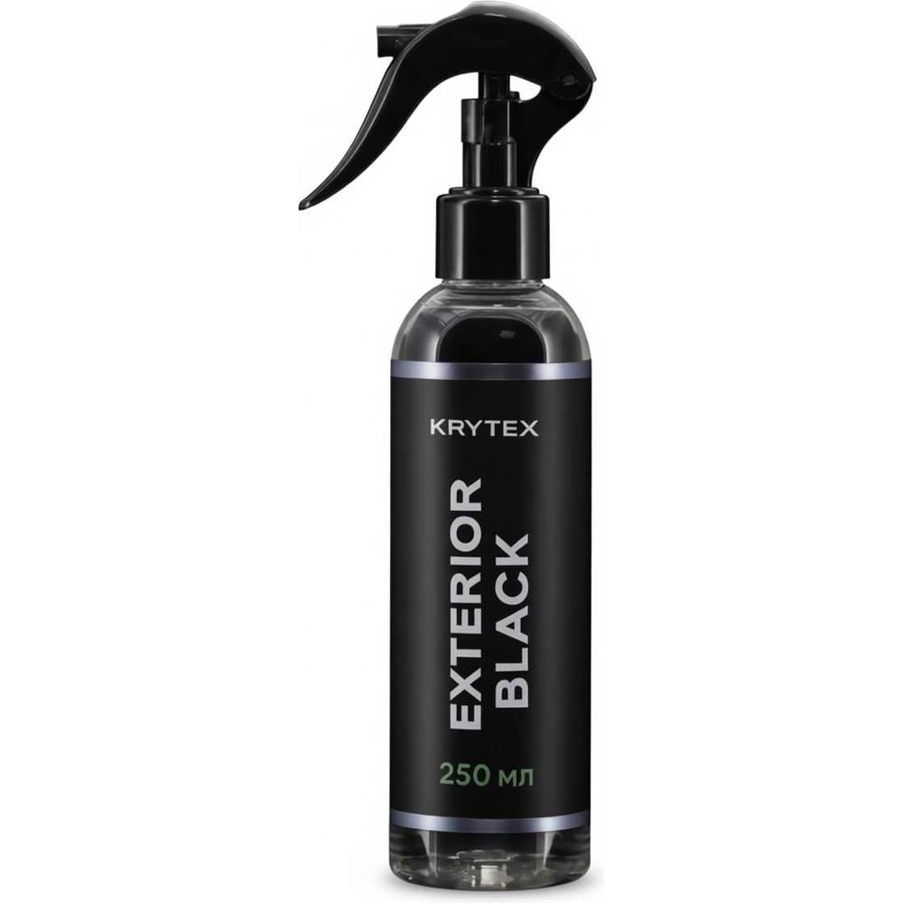 Изображение товара Профессиональный чернитель шин и пластика KRYTEX EXTERIOR BLACK 250мл жидкая резина