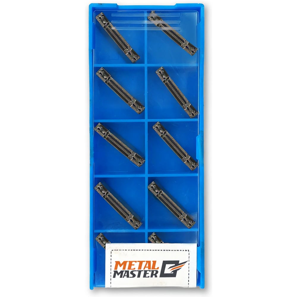 Изображение товара Набор сменных пластин MetalMaster по нержавеющей стали 10 шт MGMN300