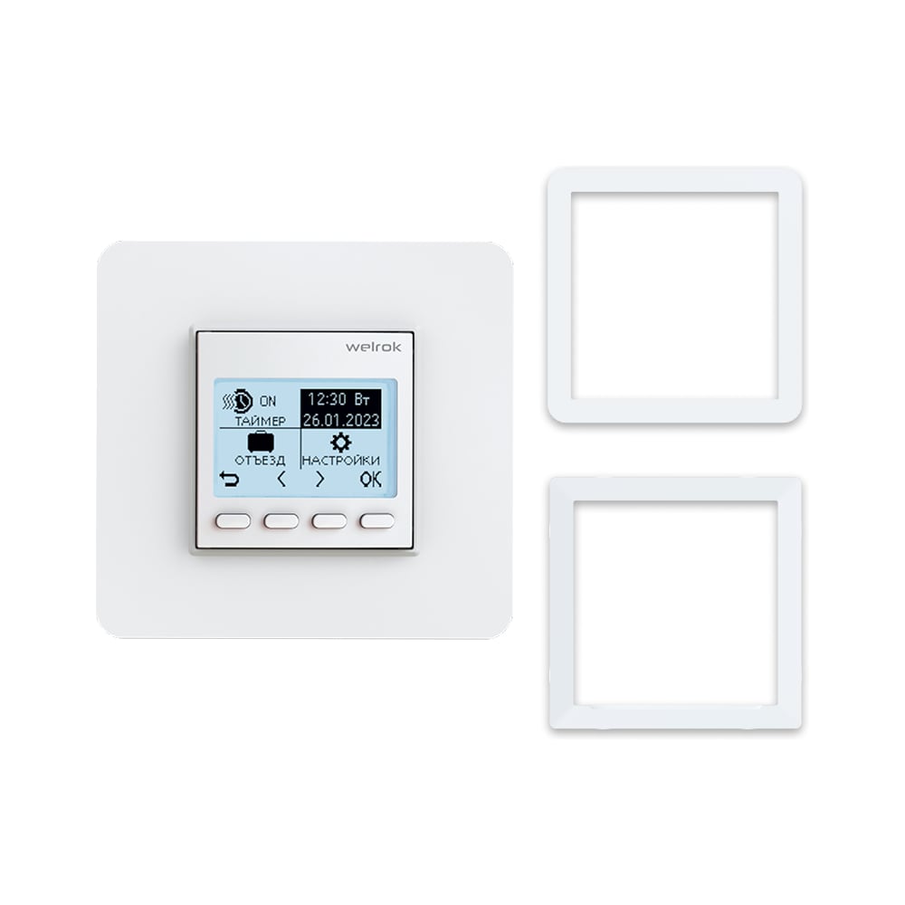 Изображение товара Терморегулятор Welrok pro ATL управление по Wi-Fi для отопления и пола