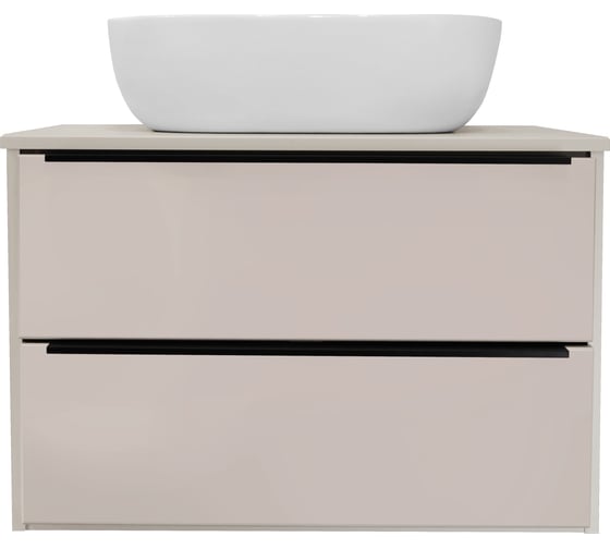 Изображение товара Тумба Runo Мальта 70 подвесная/розовая/бежевая/ 00-00004896