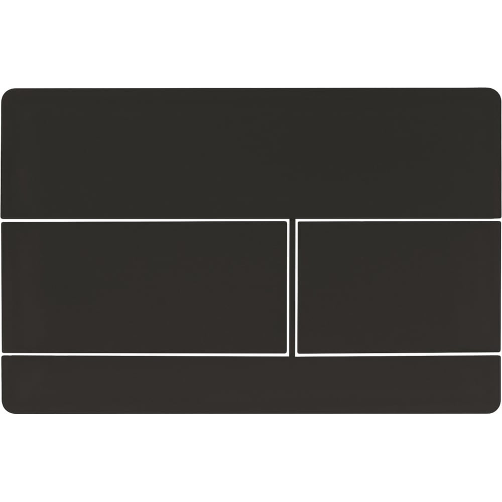 Изображение товара Кнопка слива RGW SWH-08B черный (двойной смыв) для унитаза