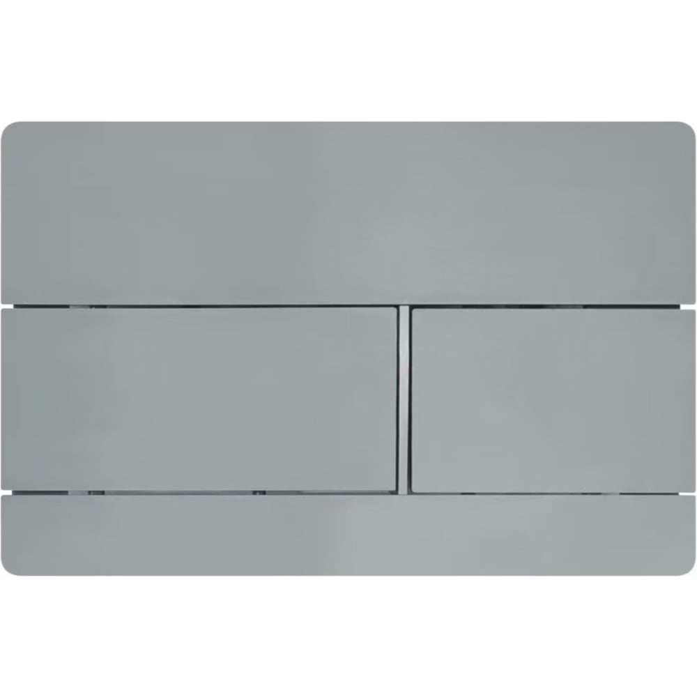 Изображение товара Кнопка слива RGWSWH-08CB хром браш двойной смыв для унитазов