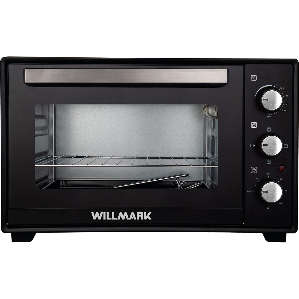 Изображение товара Мини-печь Willmark WO-401BL с таймером и 3 режимами нагрева