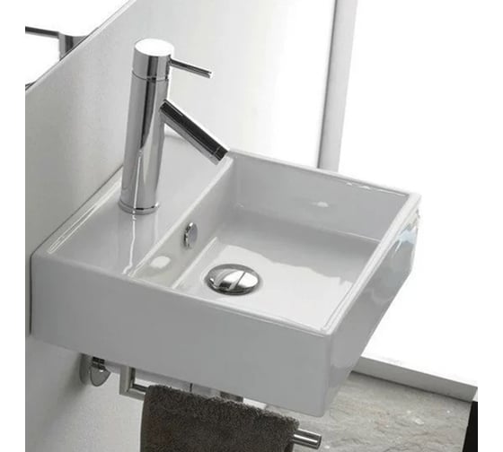 Изображение товара Раковина накладная/повесная RGW GS-02 360x400x130 Белый 80121002-01