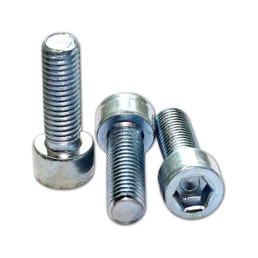 Изображение товара Винт под шестигранник 12х35мм оцинкованный класс 8.8, 10 шт.