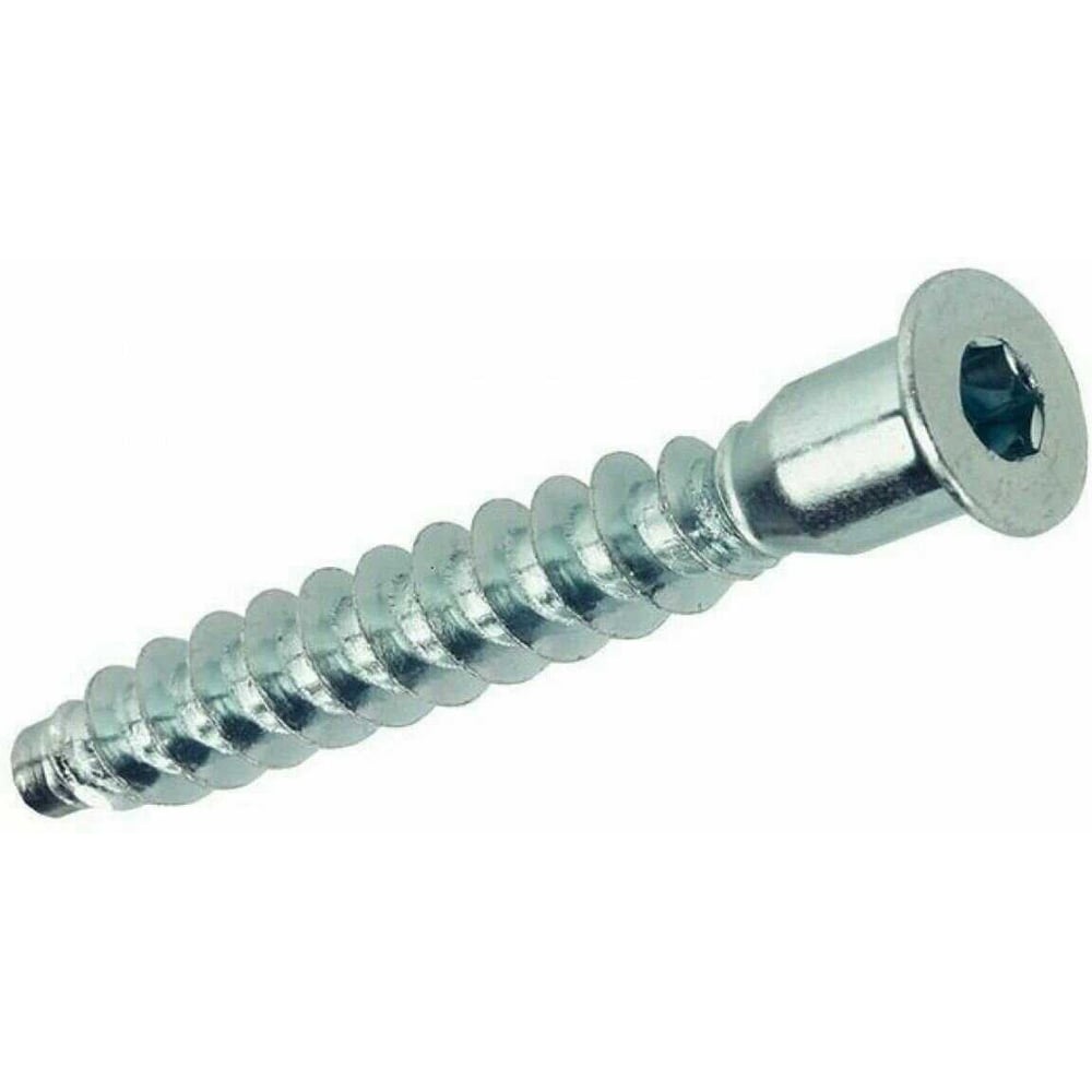 Изображение товара Винт-конфирмат 23 БОЛТА 7х70мм под шестигранник, 40 шт в органайзере