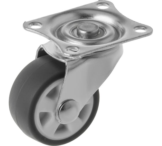 Изображение товара Мебельное колесо А5 поворотное 60030L (30 мм; 20 кг) 1005502