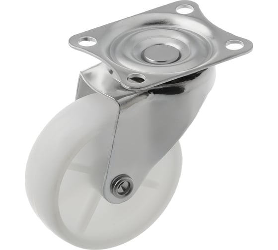 Изображение товара Мебельное полипропиленовое колесо А5 SCpp 35 (75мм; 85 кг) 1000464