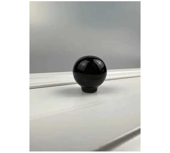Изображение товара Ручка-кнопка Inred RK.1694.32.BK керамика шар чёрный 102250