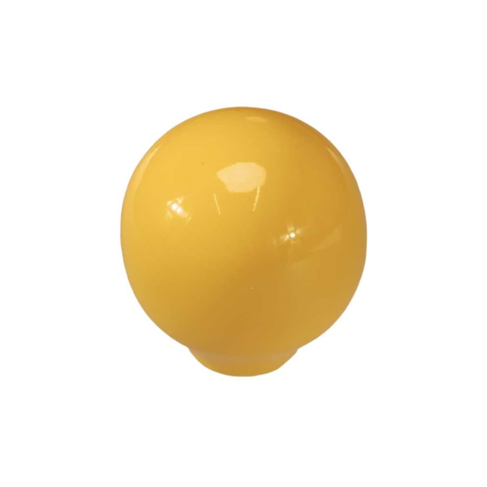 Изображение товара Ручка-кнопка Inred RK.1694.32.YL керамика шар желтый