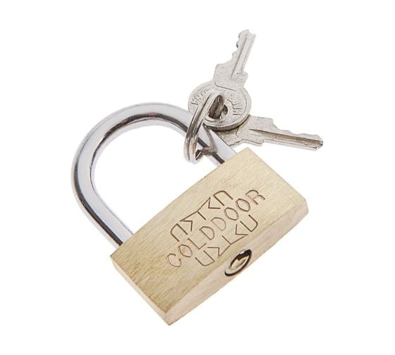 Изображение товара Навесной замок Сималенд тип 1 32x39 мм, 2 ключа 754864