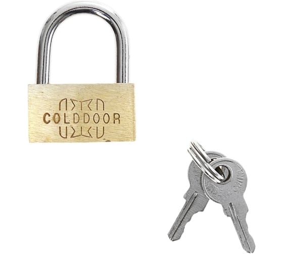 Изображение товара Навесной замок Сималенд тип 1 26x34 мм, 2 ключа 754863