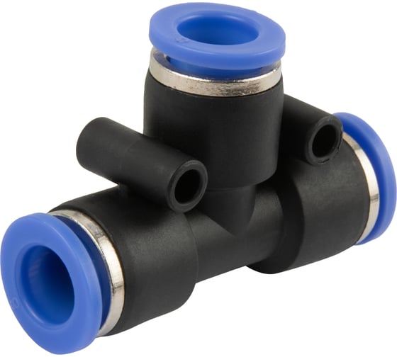 Изображение товара Фитинг цанговый HARRISON пластиковый Т-образный 6 мм HRS-PUT6