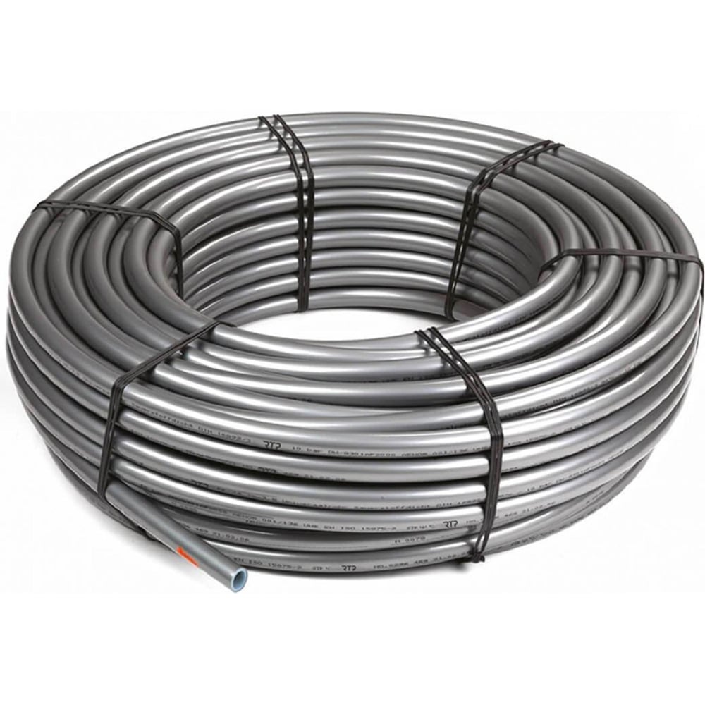 Изображение товара Труба RTP EVOH PE-Xa 16х2,2 240м серый металлик профессиональный