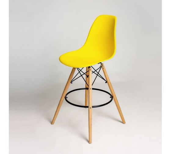 Изображение товара Стул барный DERSTUHL 110 Wood Bar, желтый DSL07.004