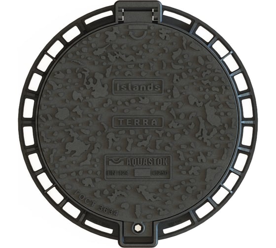 Изображение товара Люк чугунный круглый Terra 750 С250