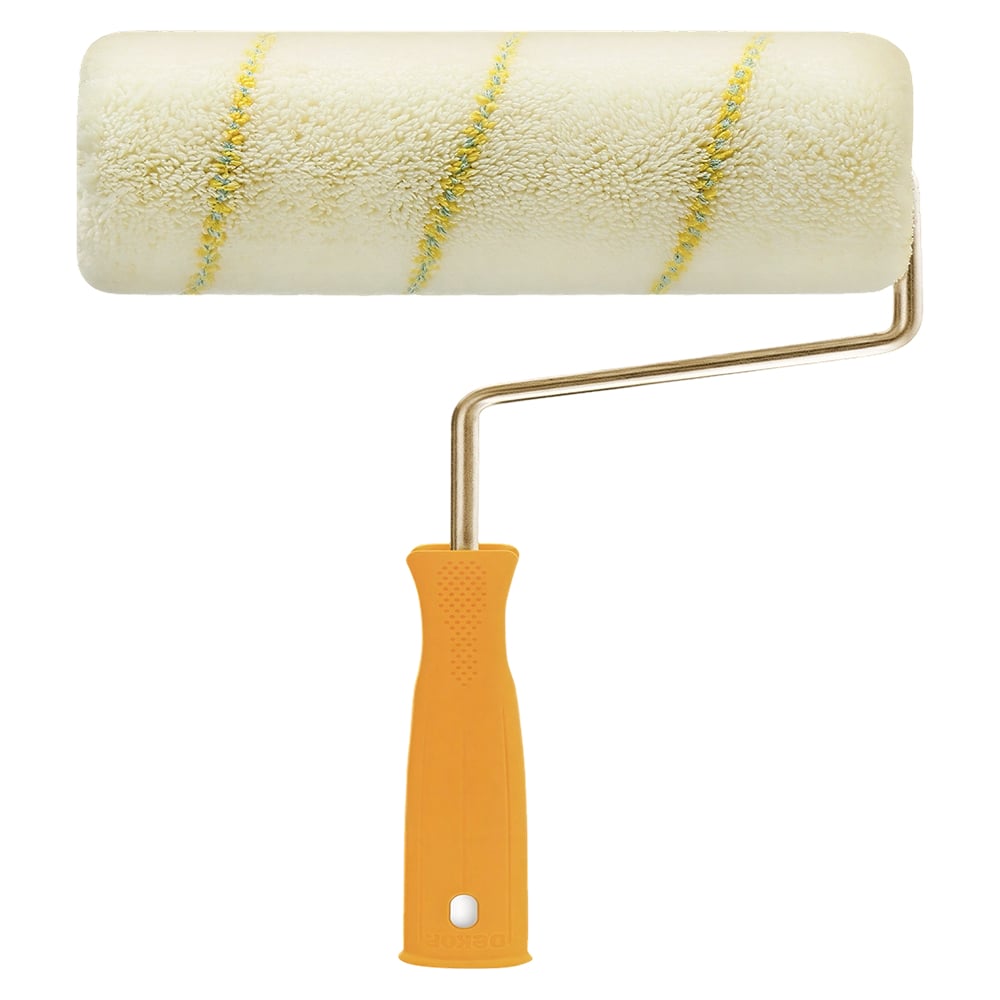 Изображение товара Малярный валик SAMGRUPP 200 мм с ручкой DEKOR DEK-1015 для внутренних и внешних работ