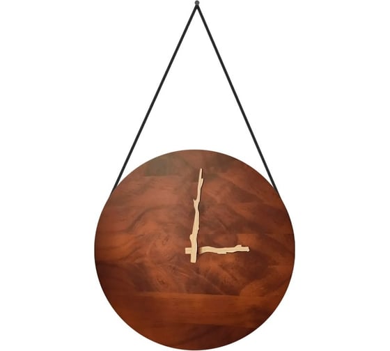 Изображение товара Настенные часы Apeyron круглые, корпус коричневый, дерево WD200918