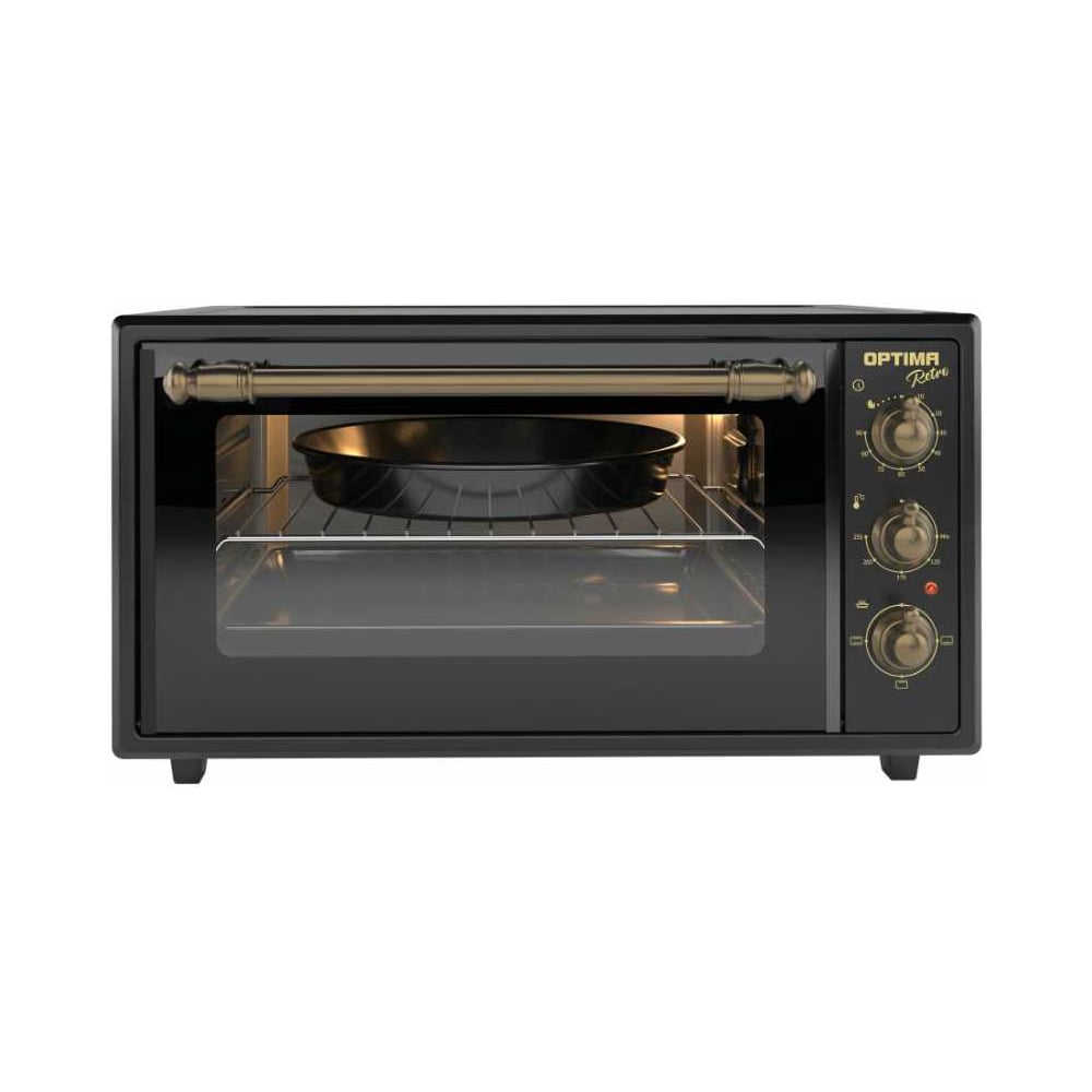 Изображение товара Мини-печь Optima MO-48BLR 48 литров конвекция без вертела