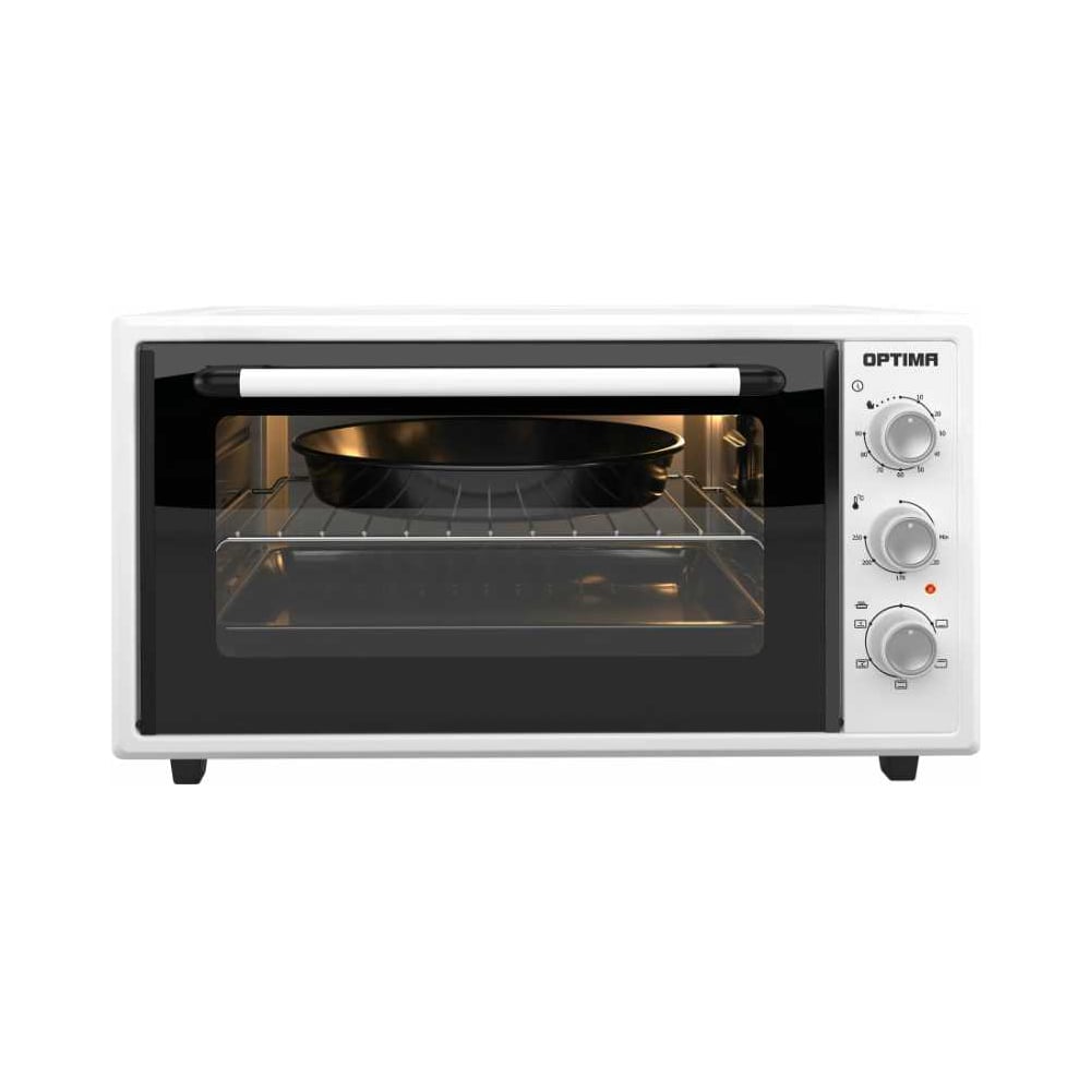 Изображение товара Мини-печь Optima MO-48WF с конвекцией и таймером, 48л, 1600Вт