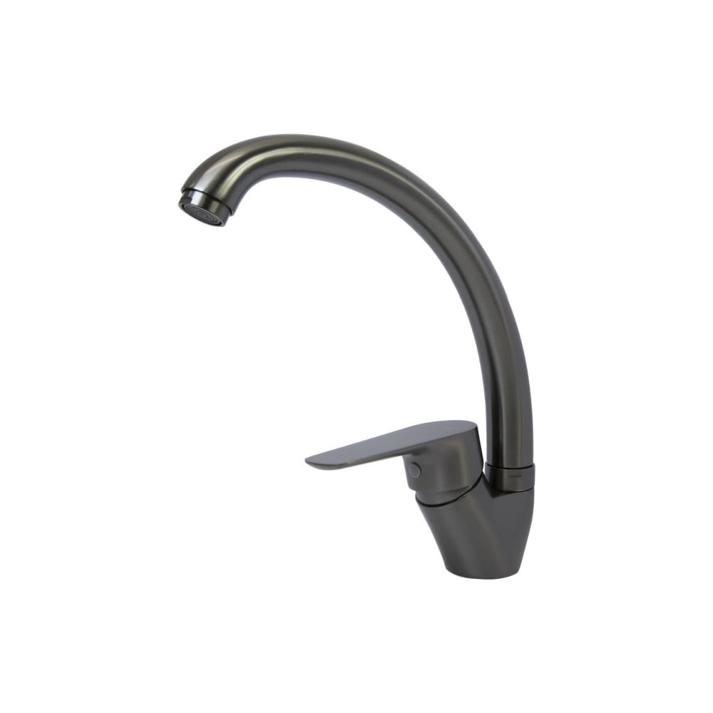 Изображение товара Смеситель для кухни MIXLINE 35k ML14-031GR высокий излив графит современный стиль
