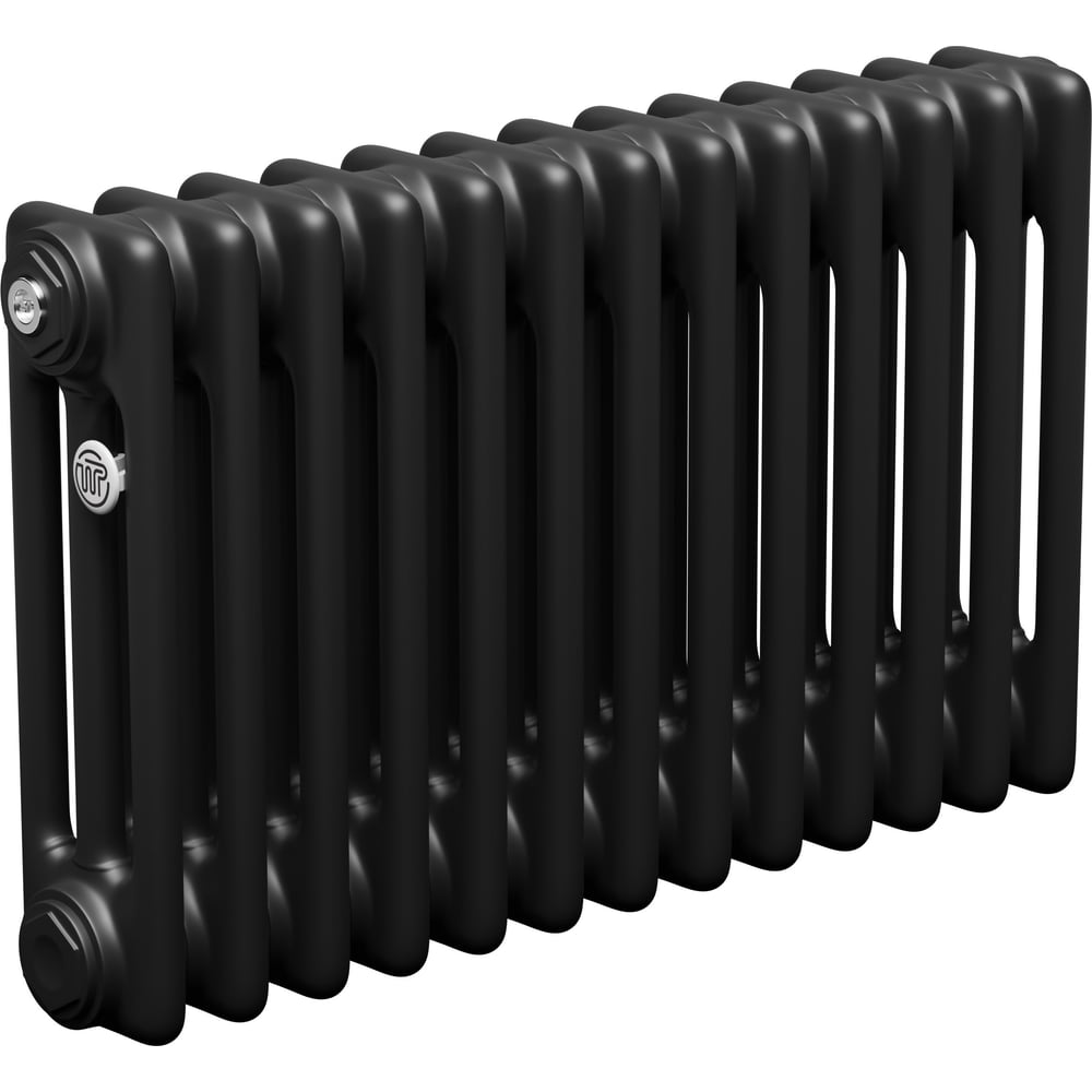 Изображение товара Трубчатый радиатор ТЕПЛОФОРТ ТР3037-24 черный матт для отопления