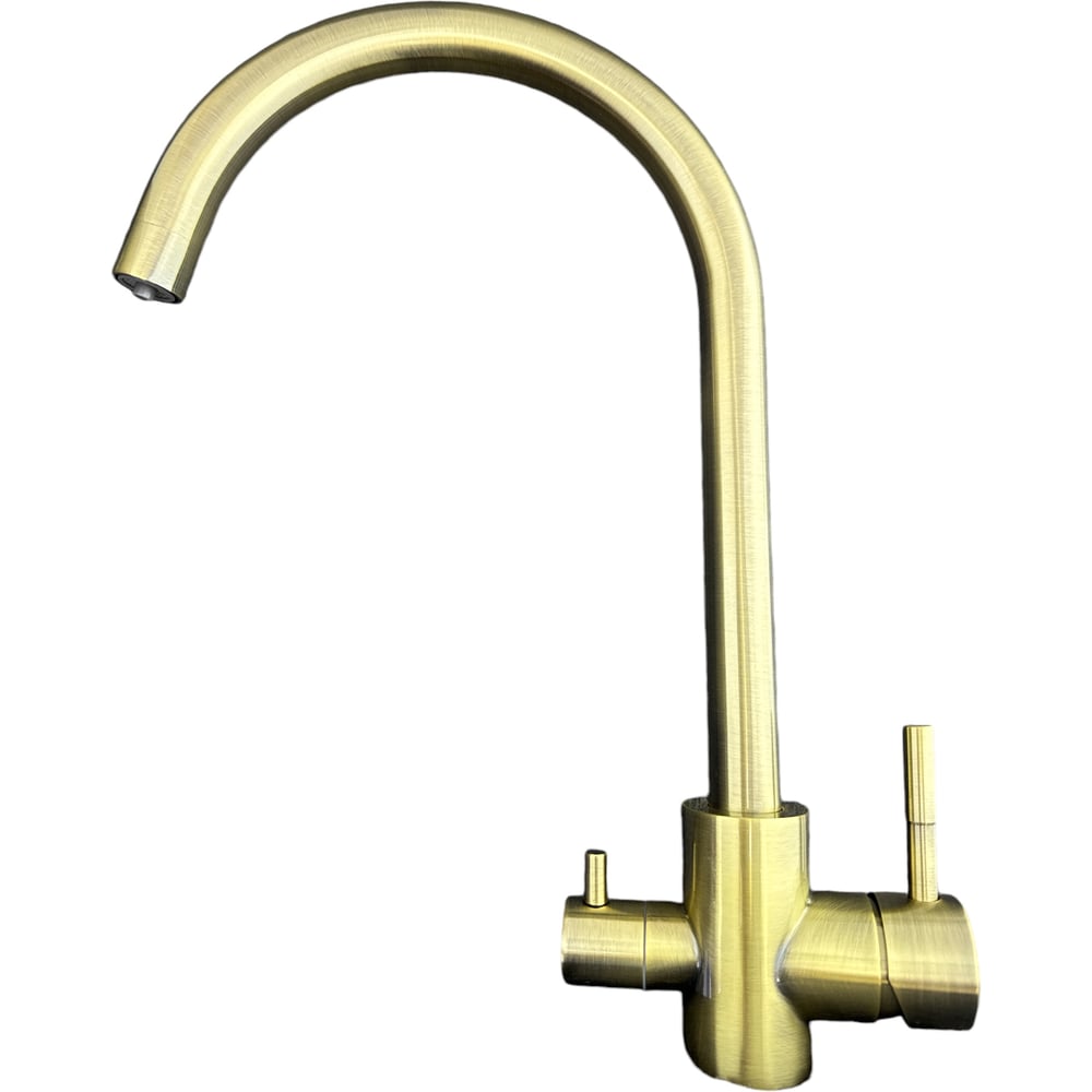 Изображение товара Смеситель для кухни OUTE 360 мм однорычажный бронза T60203CQ