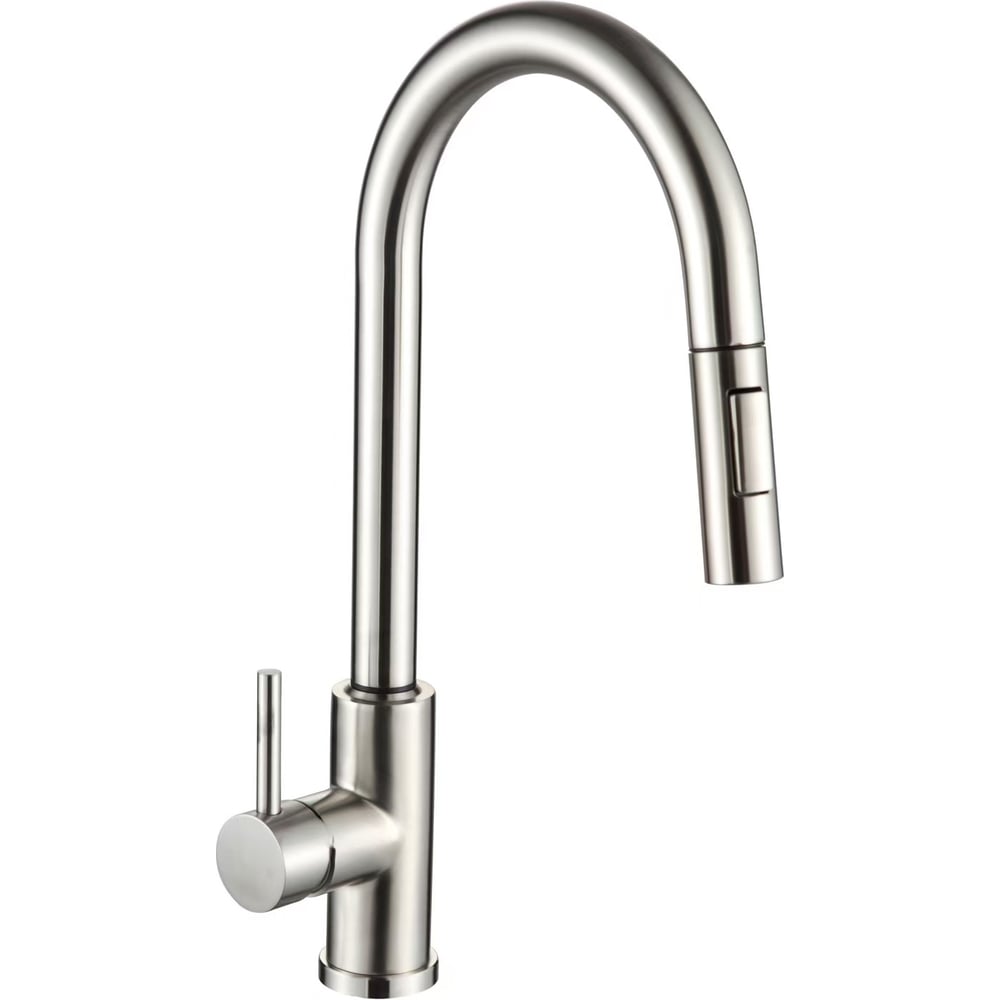 Изображение товара Смеситель для кухни OUTE с выдвижной лейкой, нержавеющая сталь, хром, 370 мм