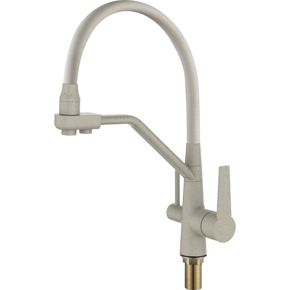 Изображение товара Смеситель для кухни ALOUTE однорычажный бежевый A60613K-302-6