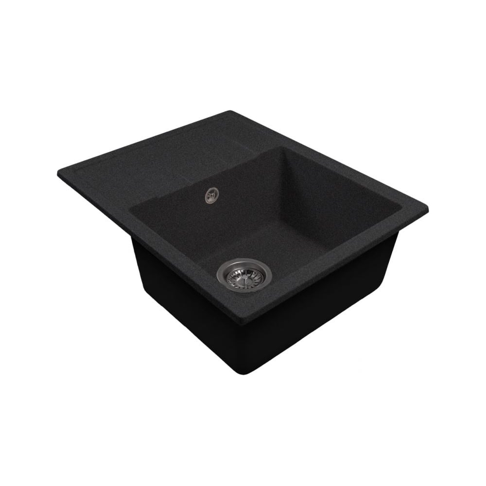 Изображение товара Мойка MIXLINE ML-GMS103 СТАНДАРТ с крылом черный 570х460х190 мм