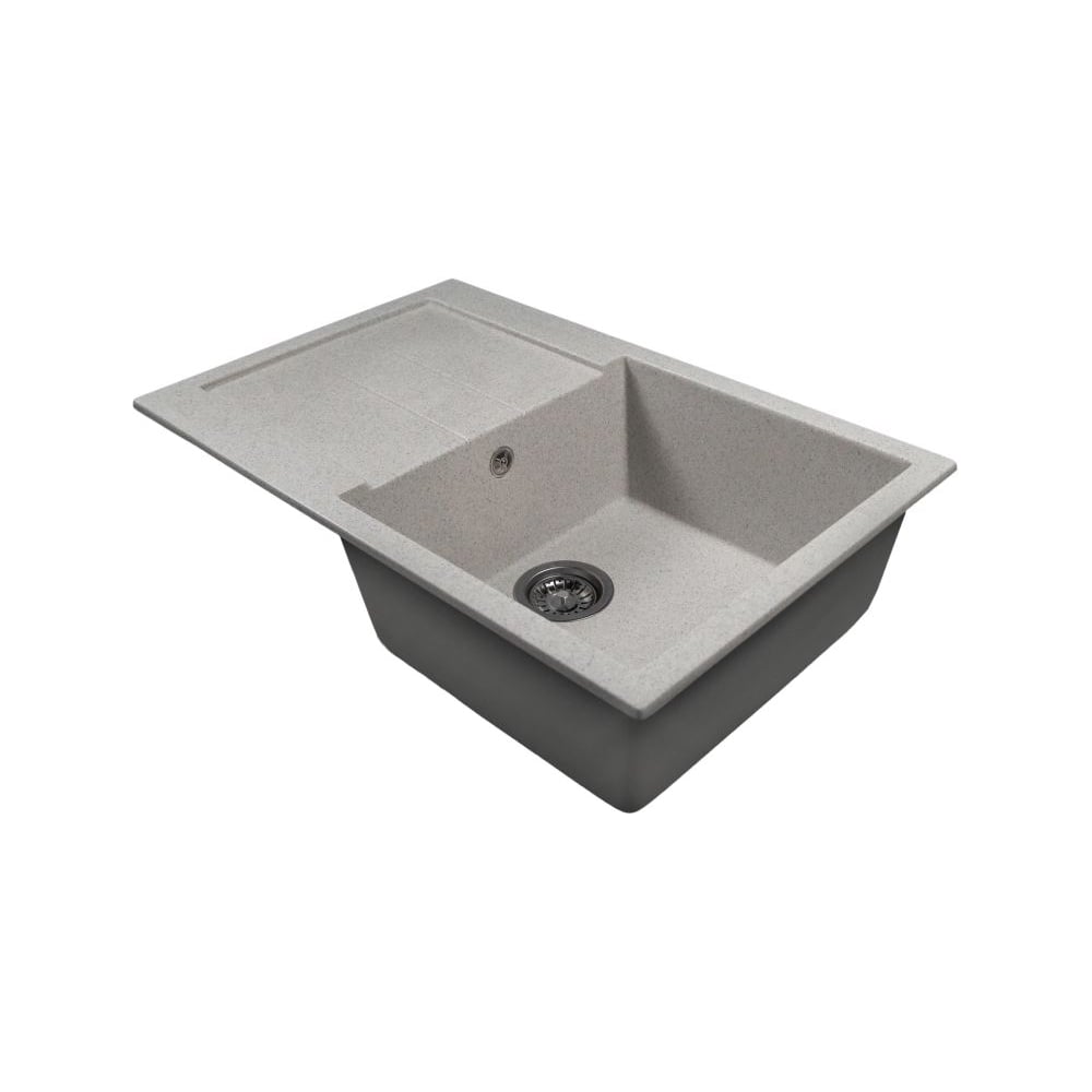 Изображение товара Мойка MIXLINE ML-GMS107 СТАНДАРТ с крылом, серый 770х493х190мм